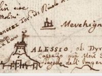 Harta e rrallë e një kleriku arbër dhe shënimi “kështjella ku vdiq Skënderbeu”